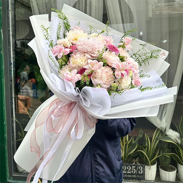bó hoa mẫu đơn nhập khẩu bó hoa mẫu đơn nhập khẩu